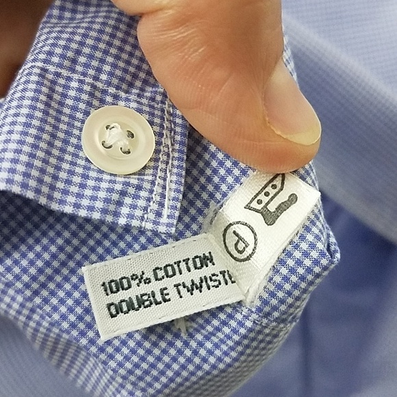 mazzarelli Womens small Button front shirt checked - Picture 6 of 6